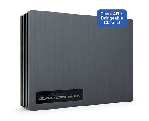 Zapco HB 810 II 8AD 10-channel DSP/8-channel amplifier.