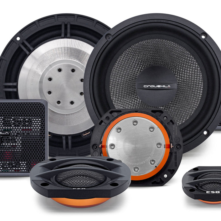 ESB Audio 5.6K3X 3-Way Speaker System + Crossover (Pair)