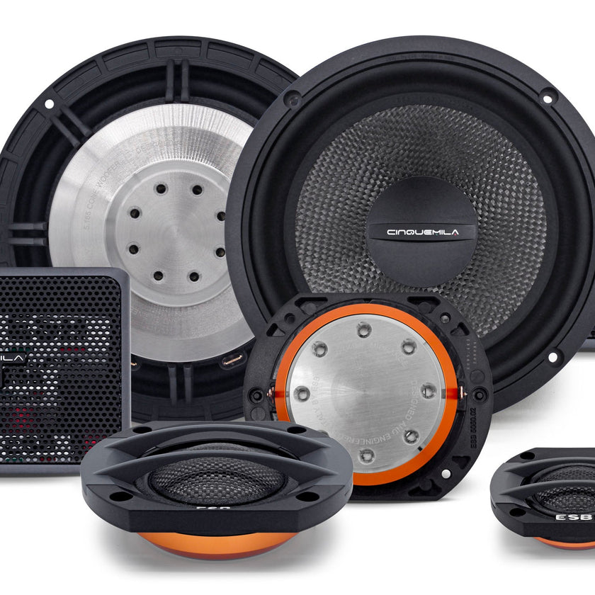 ESB Audio 5.6K3X 3-Way Speaker System + Crossover (Pair)