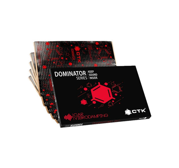 CTK Dominator Vaimennusmatto 3.0mm - 12kpl 370x500mm (2.22m²)