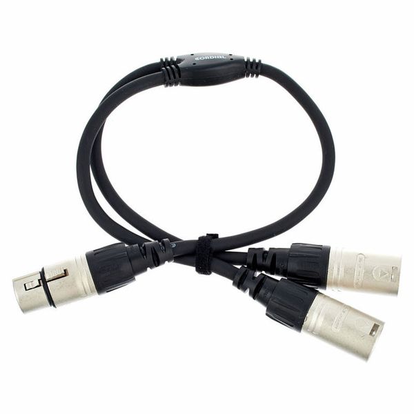 Cordial CFY 0.3 FMM XLR Y-cable