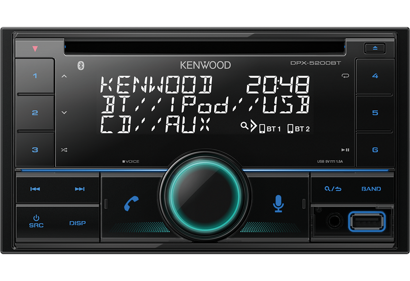 Kenwood DPX5200BT radio-CD-MP3 player