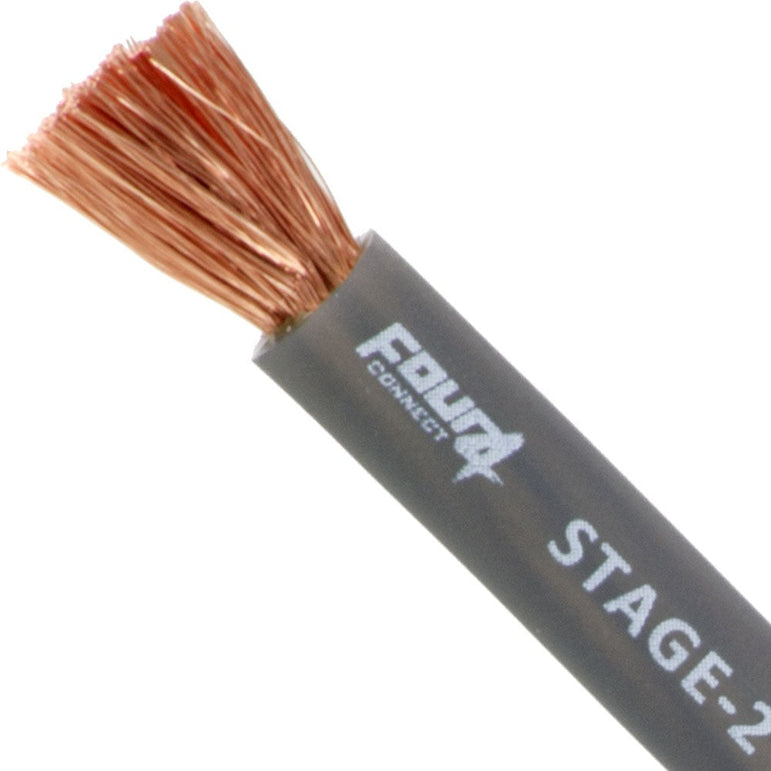 FOUR Connect 4-800214 STAGE2 20mm2 OFC power cable smoke gray