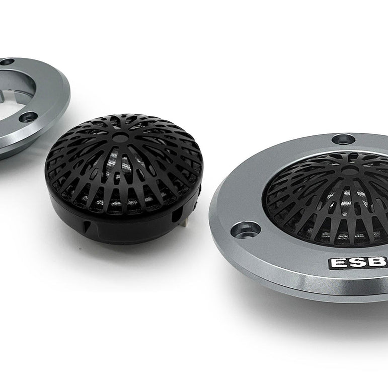ESB Audio 4.28 28mm diskanttielementti etunäkymä, silkkikalvo dome tweeter