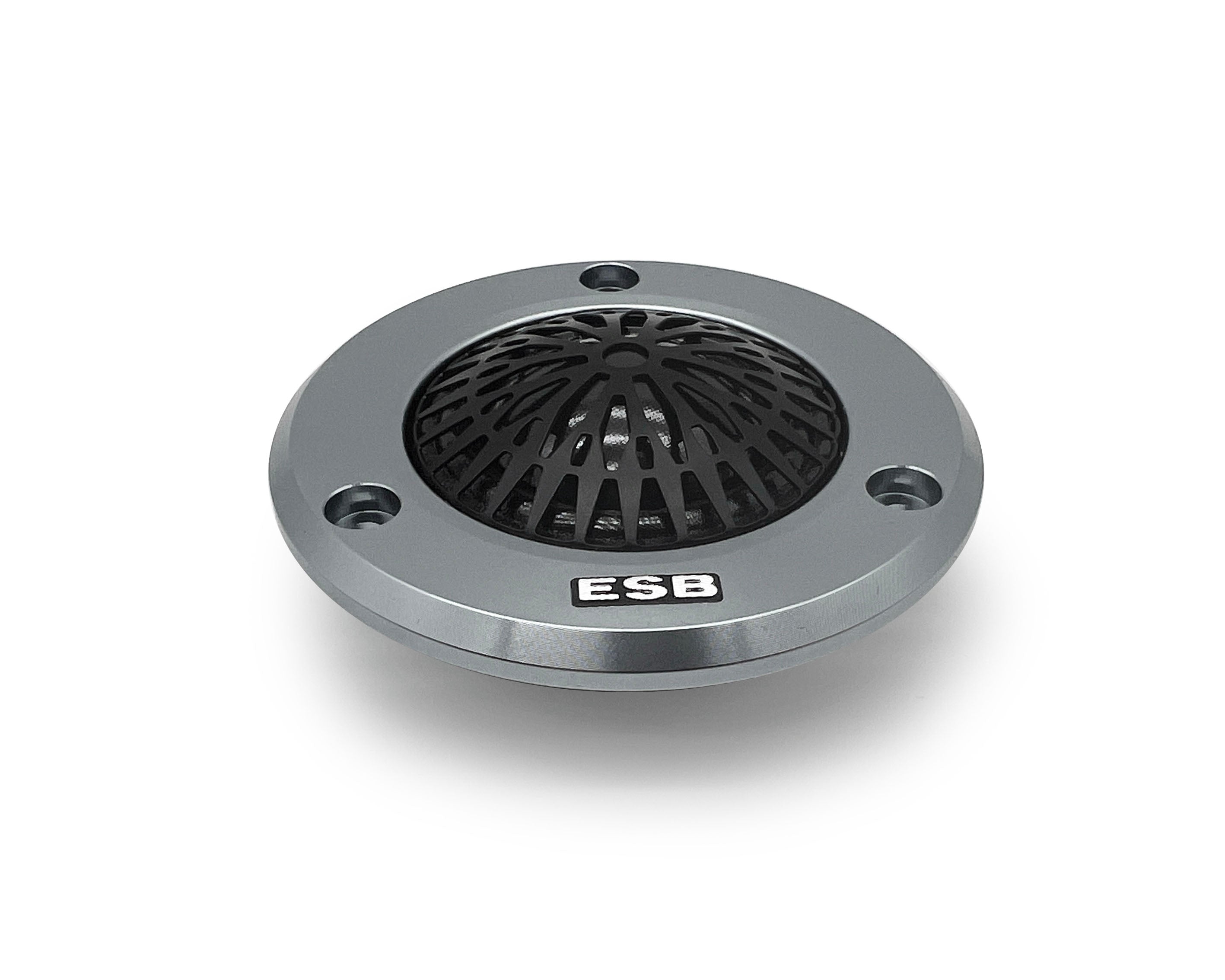ESB Audio 4.28 dome tweeter lähikuva, Sonatex-pinnoitettu silkkikalvo