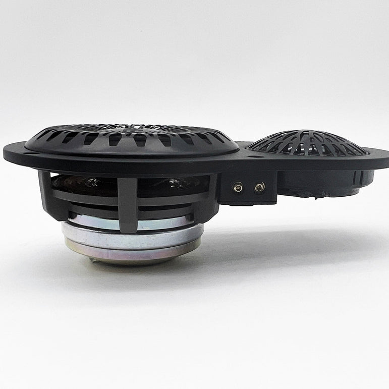 ESB Audio 4.UMA keski-diskanttiyksikkö yksityiskohta, ruostumattomasta teräksestä valmistettu