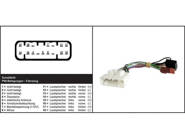 AIV Car radio adapter cable 410110