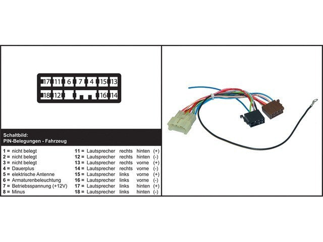 AIV Car radio adapter - SUBARU Justy / SUZUKI Vitara / Wagon 410974