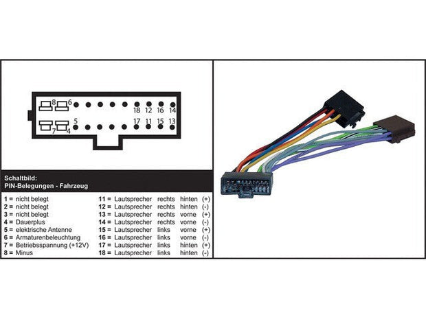 AIV Car radio adapter - KIA Charus / Shuma / Sephia MMO 410981
