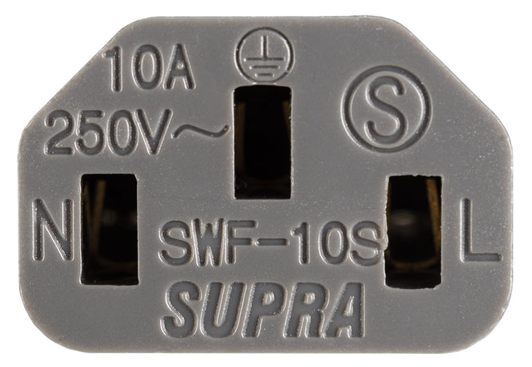 Supra LORAD SPC 2.5 mm2 power cable with angled plug