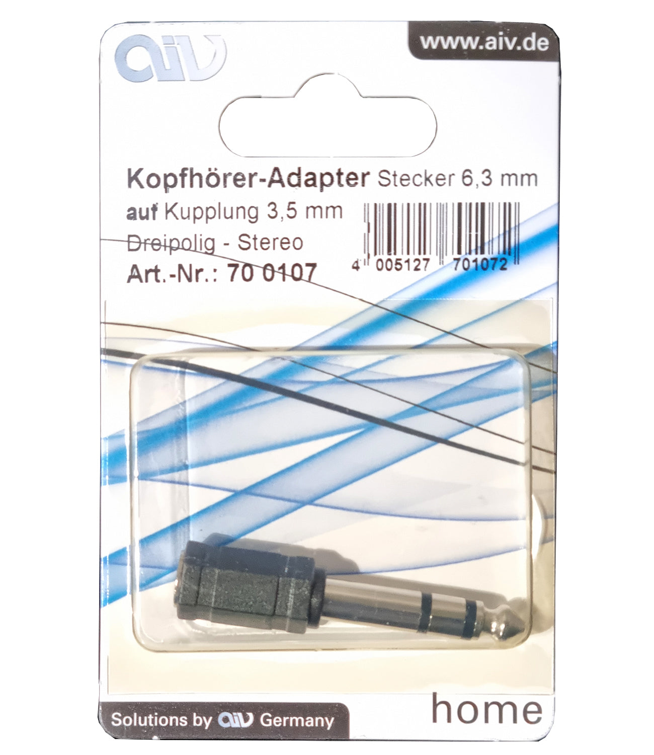 AIV Headphone-adapteri - Stereo 700107