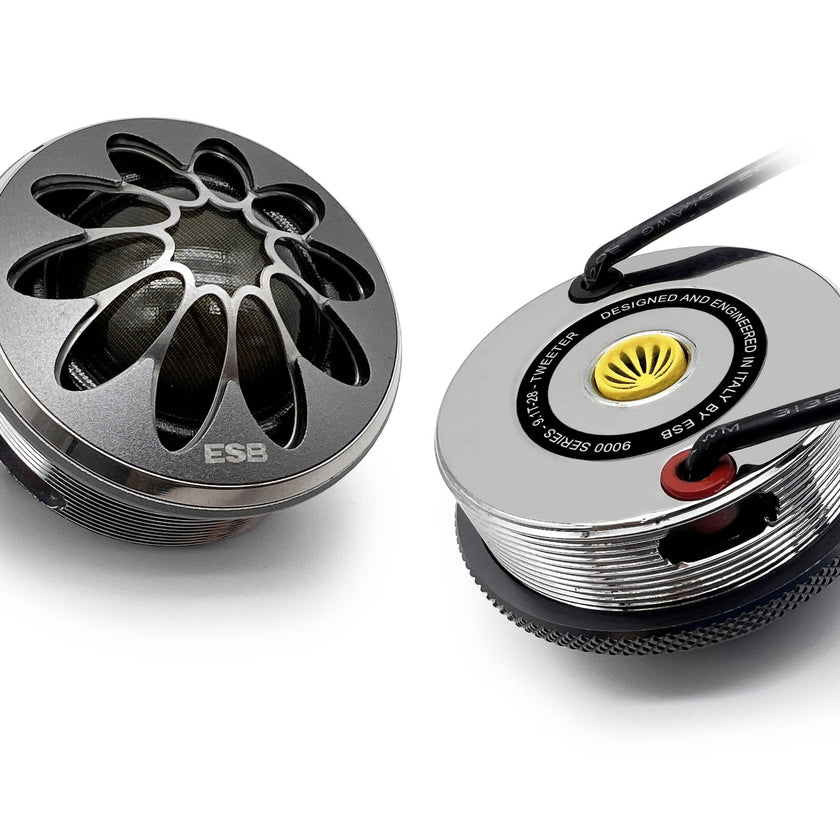 ESB Audio 9.1T-28 Novemila 28mm silk dome tweeter CNC-kiinnitys