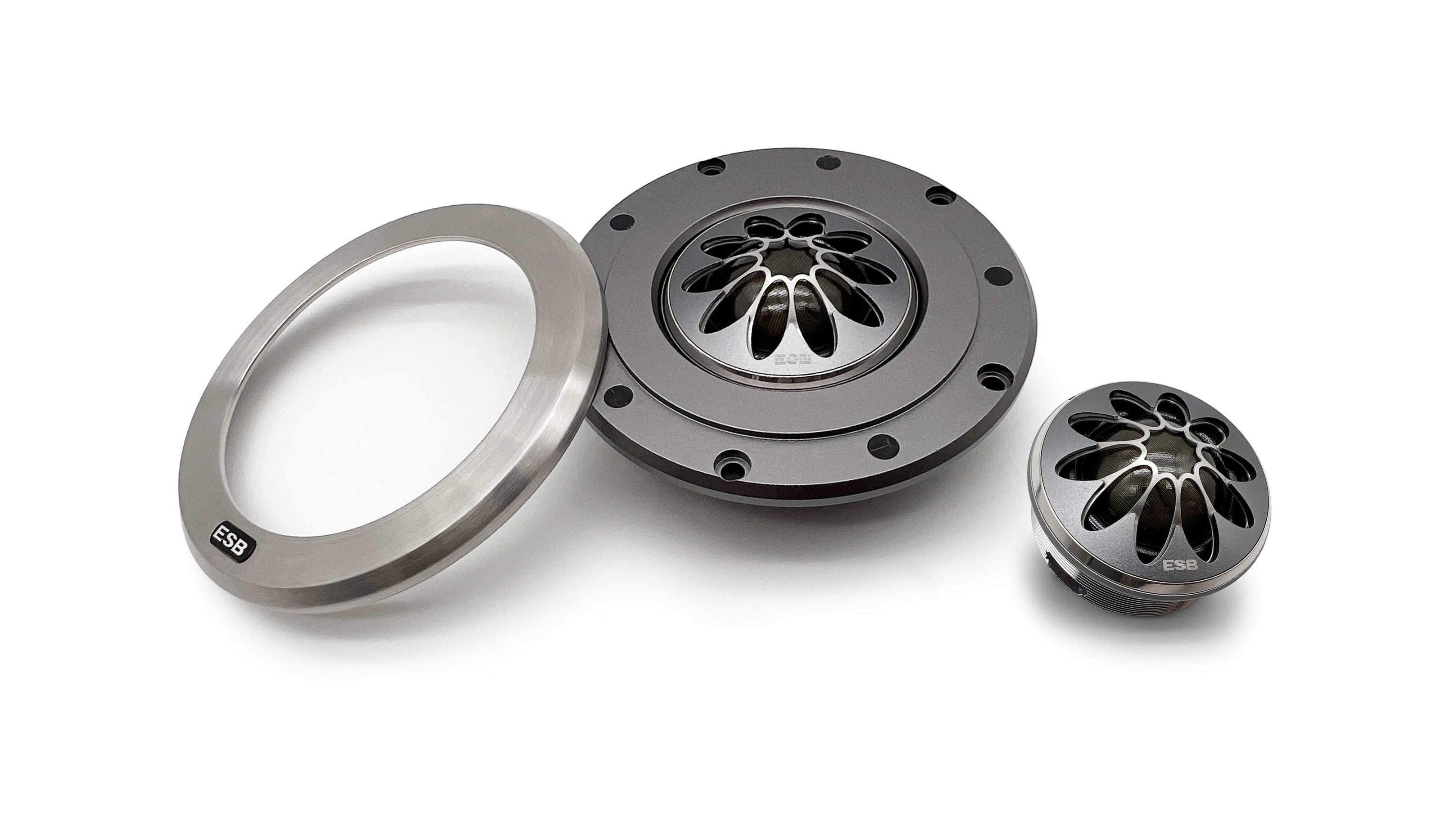 ESB Audio 9.1T-28 CNC asennuskaulus 28mm ruostumaton teräs pari