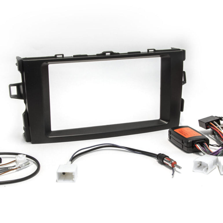 Auris 2006-2012 2-DIN soittimen asennuskitti