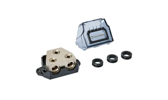 Auto-Connect Connector Block 1 Input 2 Outputs - 54mm²