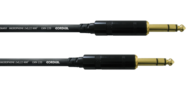 Cordial ESSENTIALS CFM VV Device Cables, 6.3 mm stereo jack