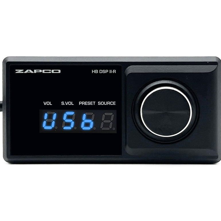 Zapco HB DSP II-R kaukosäädin HB 46/48/410/810 II -laitteille (valinnainen)