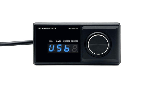 Zapco HB DSP II-R kaukosäädin HB 46/48/410/810 II -laitteille (valinnainen)
