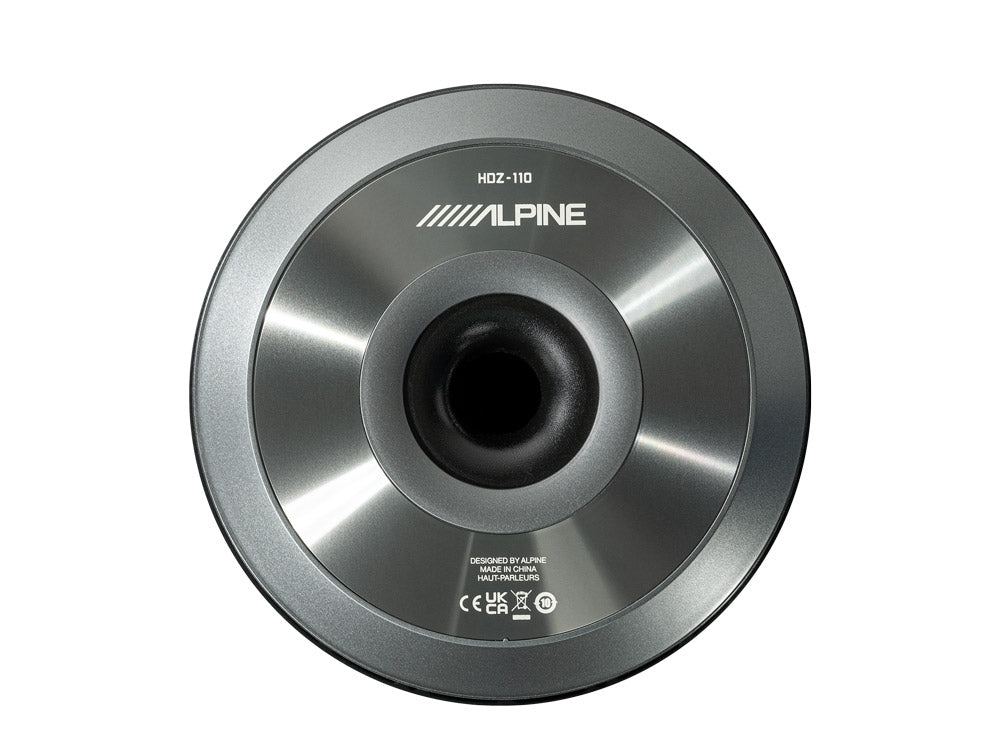 Alpine Status HDZ-110 premium subwoofer hiilikuitukartio