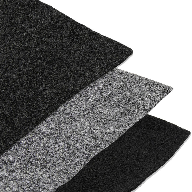 FOUR Connect upholstery felt BLACK 136cm (per meter)