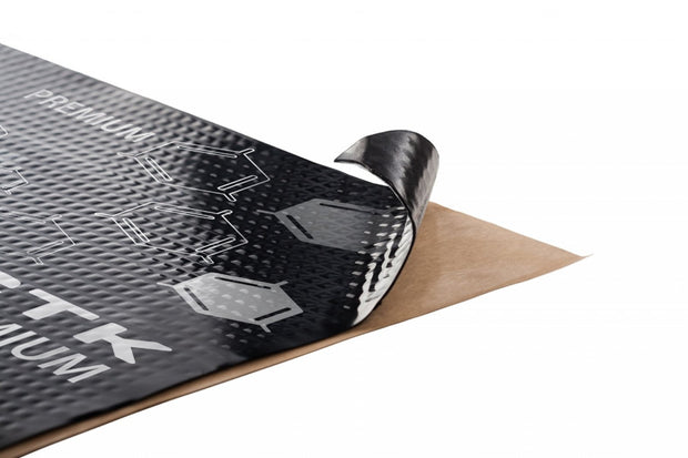 CTK Premium Sound Deadening Mat 1.8mm - 16 pcs 370x500mm (2.96m²)