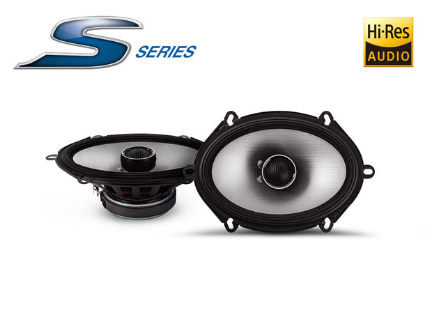 Alpine S2-S68 6x8" Coaxial Speaker Hi-Res