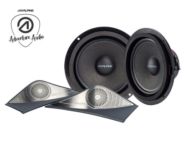 Alpine SPC-106S907 Kaiutinsarja 6,5" MB Sprinter W907/W910 60W RMS
