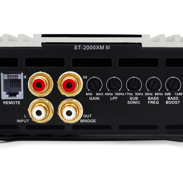 Zapco ST-2000XM III Mono Class D Amplifier