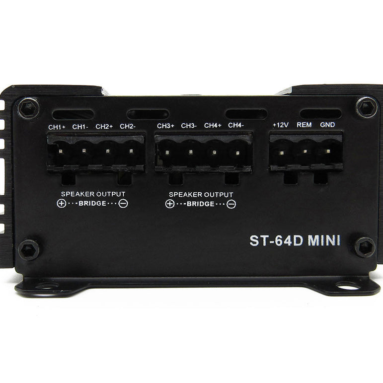 Zapco ST-64D SQ MINI 4-Ch. MINI Class D Amplifier