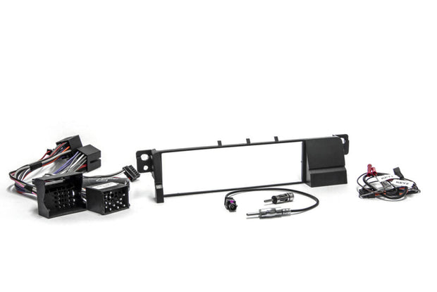 E46 1998 – 2005 Installation kit for installing a 1-DIN player