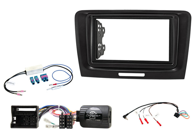 Superb 2008 – 2015 2-DIN player installation kit