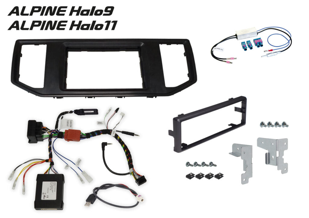 Alpine AH-KIT-VW05 Asennuskitti VW Crafter 2017-> Halo9/Halo11
