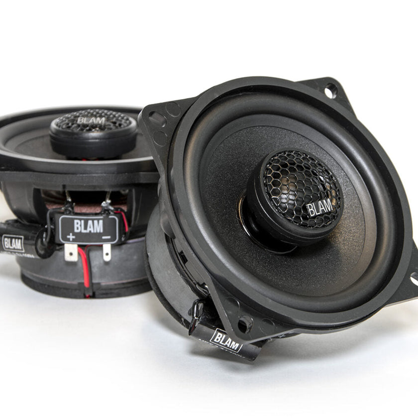 BLAM 100 RFC Redesigned 4″ (100mm) coaxial speaker with two ohm voice coil
