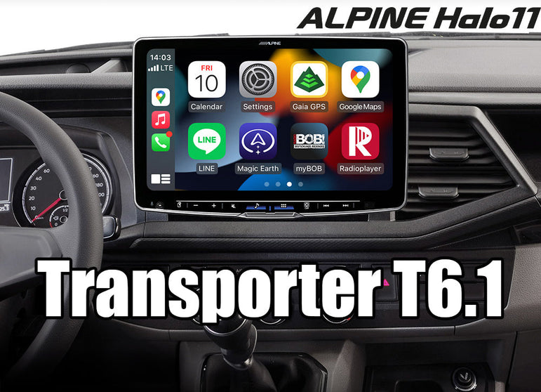 Alpine iLX-F115D-VWT61 Halo 11 tuuman autosoitin VW Transporter T6.1