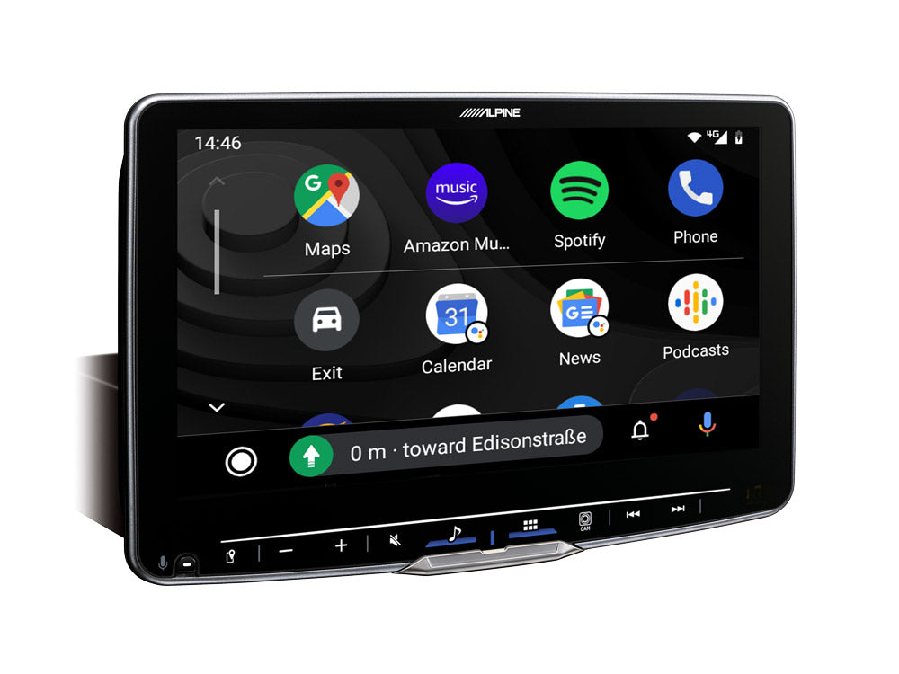 Alpine iLX-F905D-VWT61 Android Auto käyttöliittymä Transporter