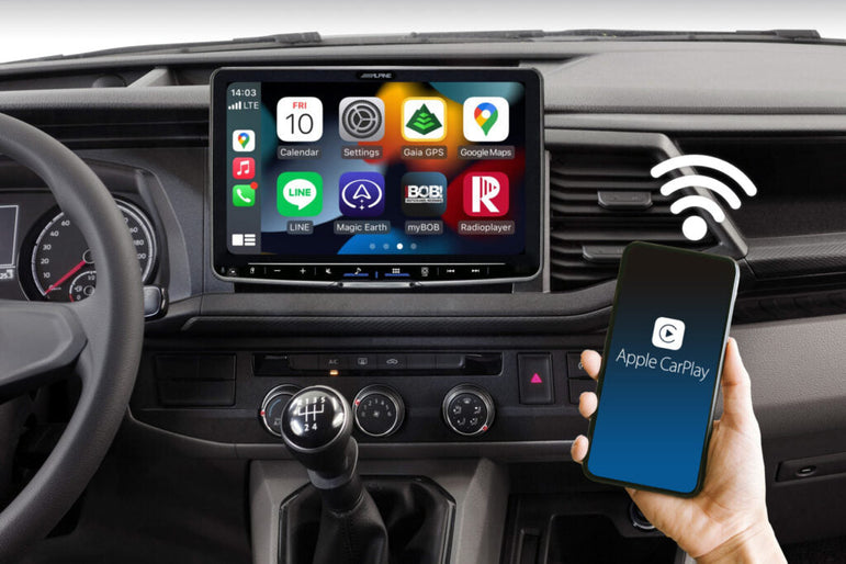 Alpine iLX-F905D-VWT61 langaton Apple CarPlay 9 tuuman näyttö