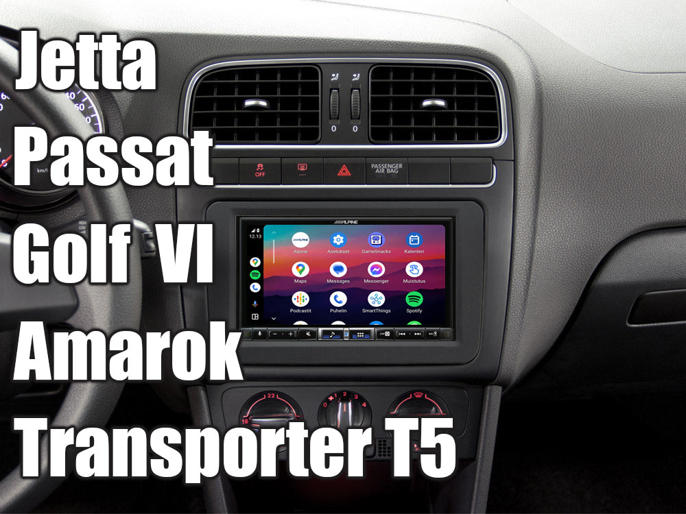 Alpine iLX-705D-VW autosoitin 7 tuuman kosketusnäyttö