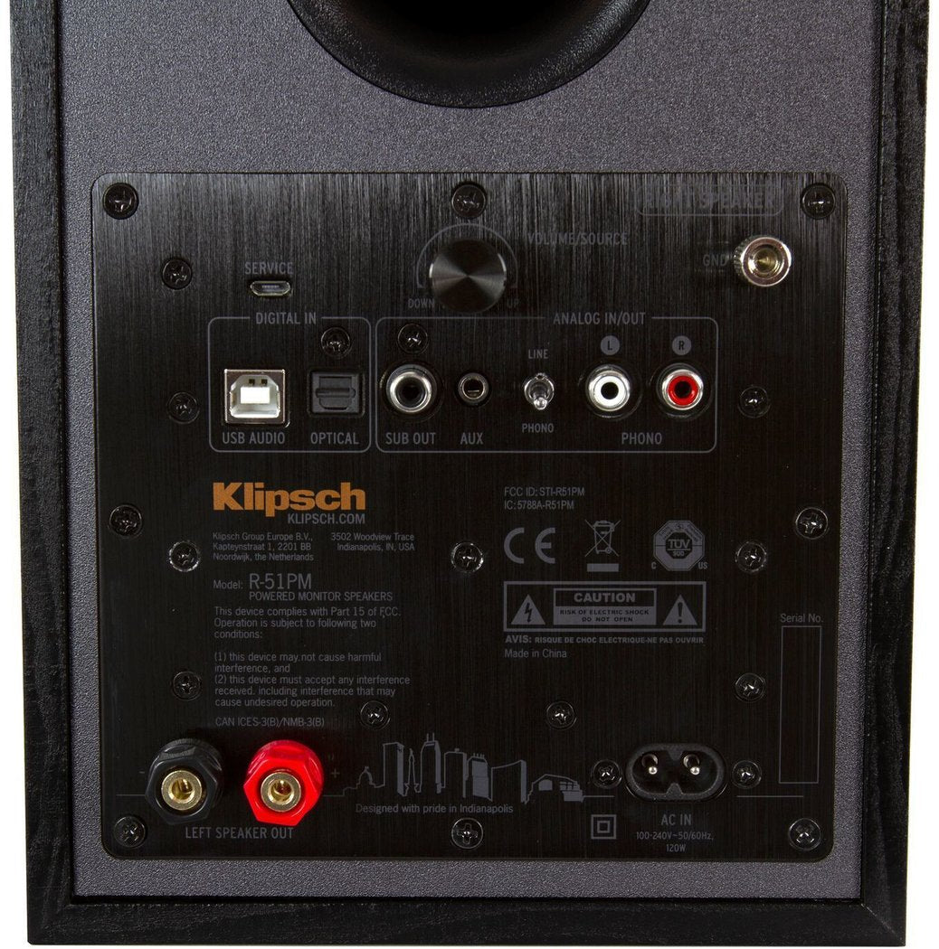 Klipsch R - 51PM aktiivikaiuttimet | Hifikaupat.fi