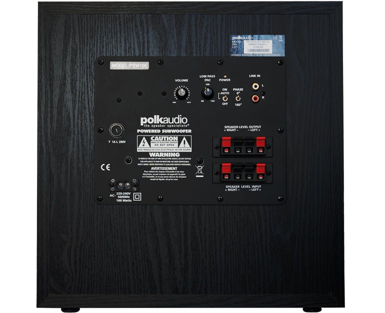 Polk Audio PSW10E aktiivisubwoofer | Hifikaupat.fi