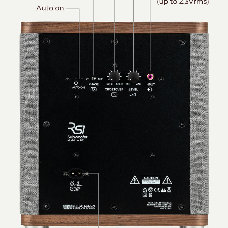 Ruark Audio RS1 Active Subwoofer