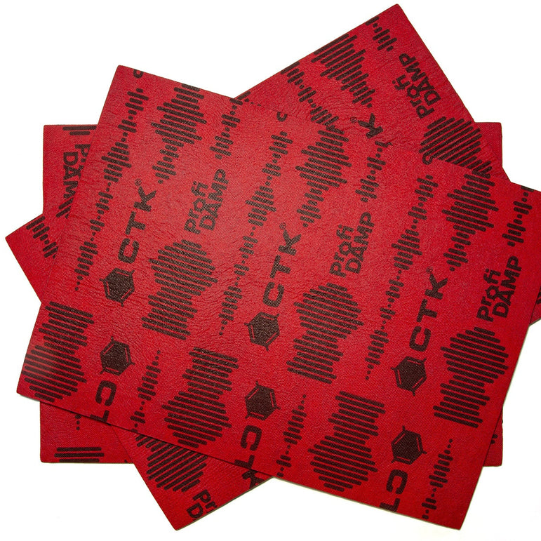 CTK ProfiDamp Sound Deadening Mat 7.5mm - 10pcs 370x500mm (1.85m²)