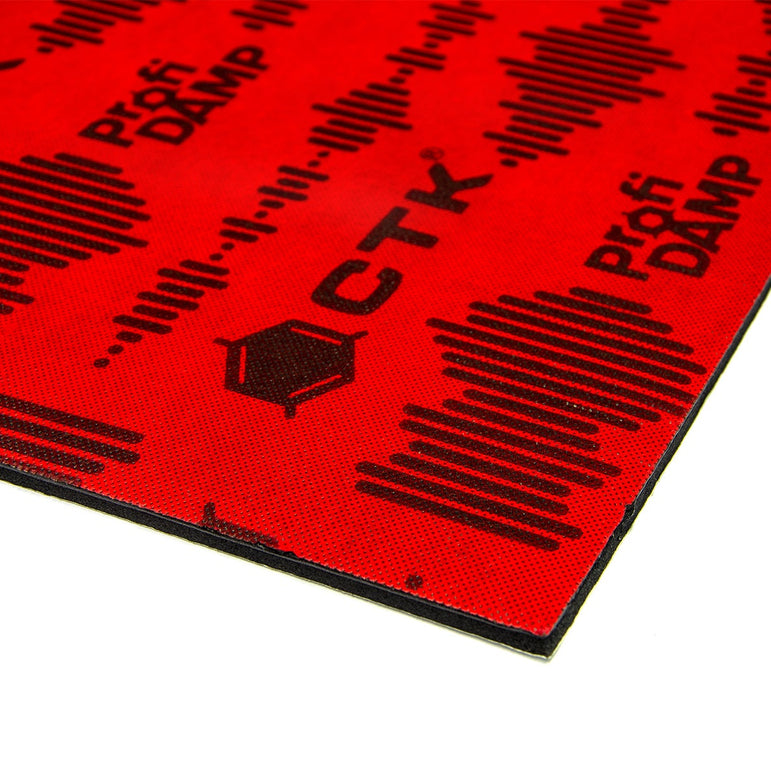 CTK ProfiDamp Sound Deadening Mat 7.5mm - 10pcs 370x500mm (1.85m²)