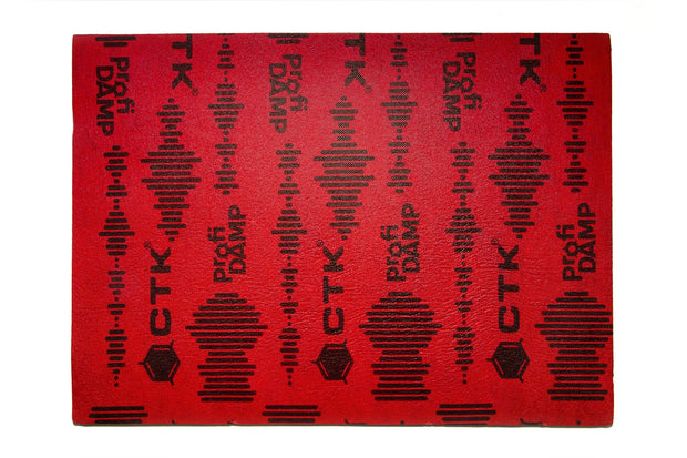 CTK ProfiDamp Sound Deadening Mat 7.5mm - 10pcs 370x500mm (1.85m²)