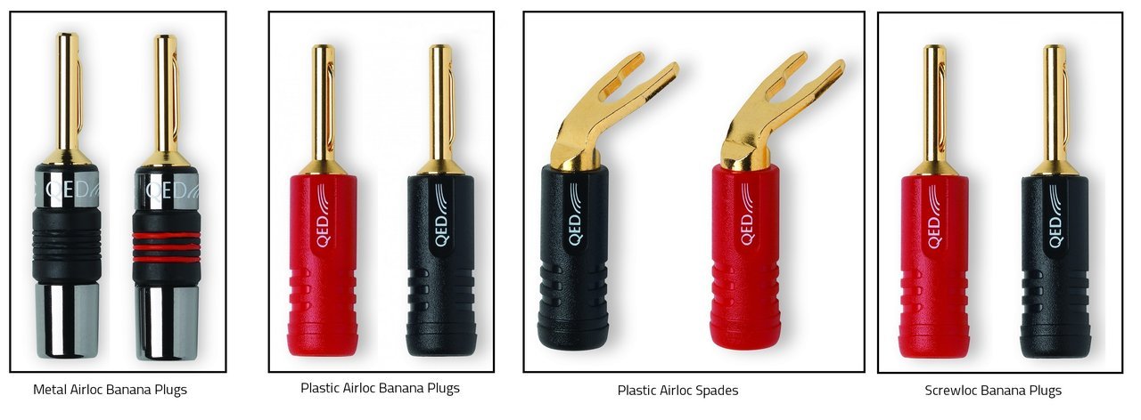 QED 42 Strand Black kaiutinkaapeli | Hifikaupat.fi