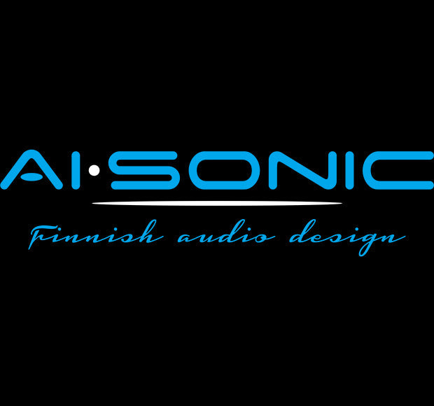 AI-SONIC Tarra sininen 180x44mm AI-SONIC STICKER M BLUE