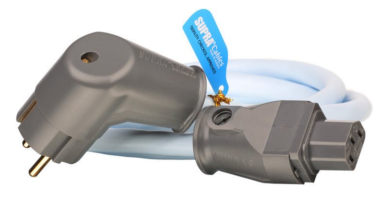 Supra LORAD 2.5 mm2 virtajohto kulmalla | Hifikaupat.fi