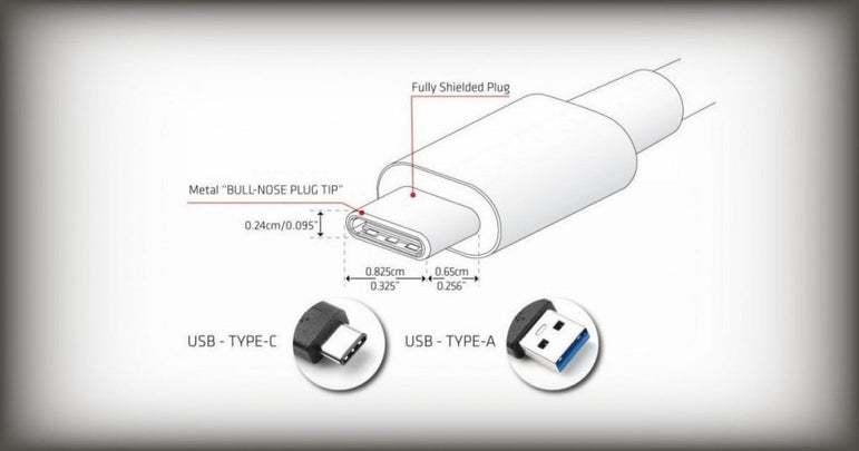 Supra USB 3.2 A-C kaapeli