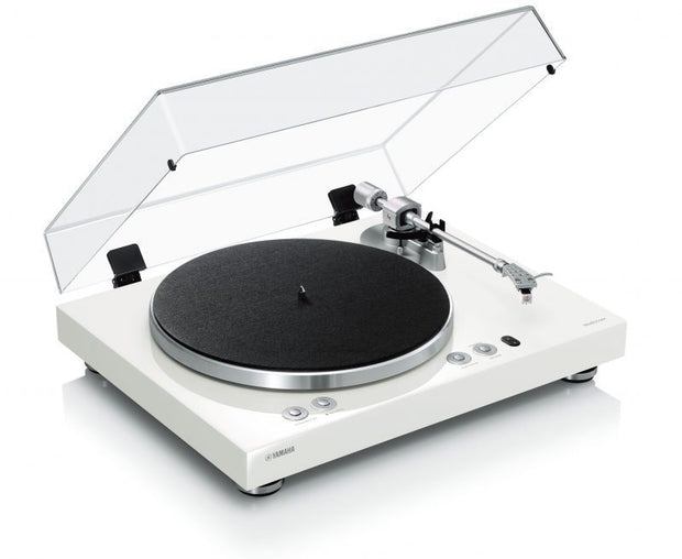 Yamaha Vinyl 500 MusicCast levysoitin, musta messudemo | Hifikaupat.fi